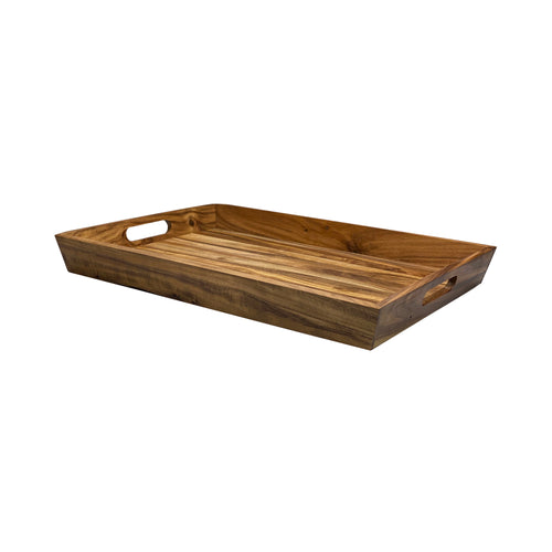 Charola De Servicio Multiusos Madera Acacia 46x33x5cm Sw-05