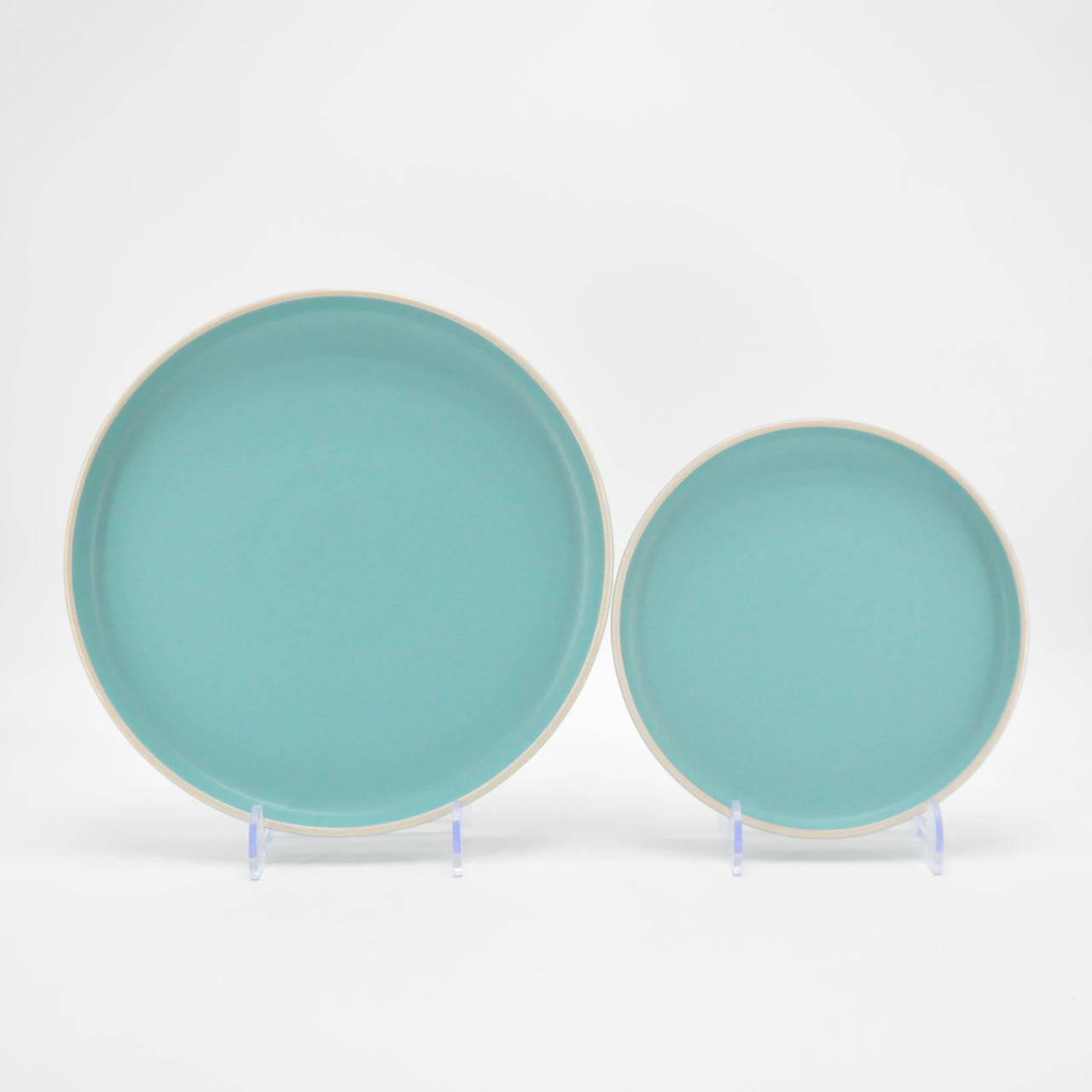 Vajilla De Ceramica Azul 16 Piezas Moderna 4 Personas Kb-29