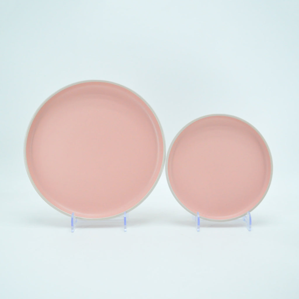 Vajilla De Ceramica Rosa 16 Piezas Moderna 4 Personas Kb-025