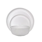 Vajilla De Ceramica Blanca 16 Piezas Moderna 4 Personas Kb47