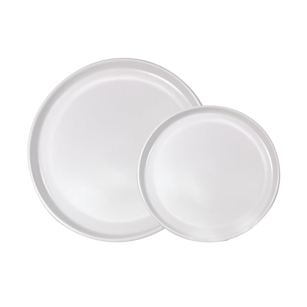 Vajilla De Ceramica Blanca 16 Piezas Moderna 4 Personas Kb47