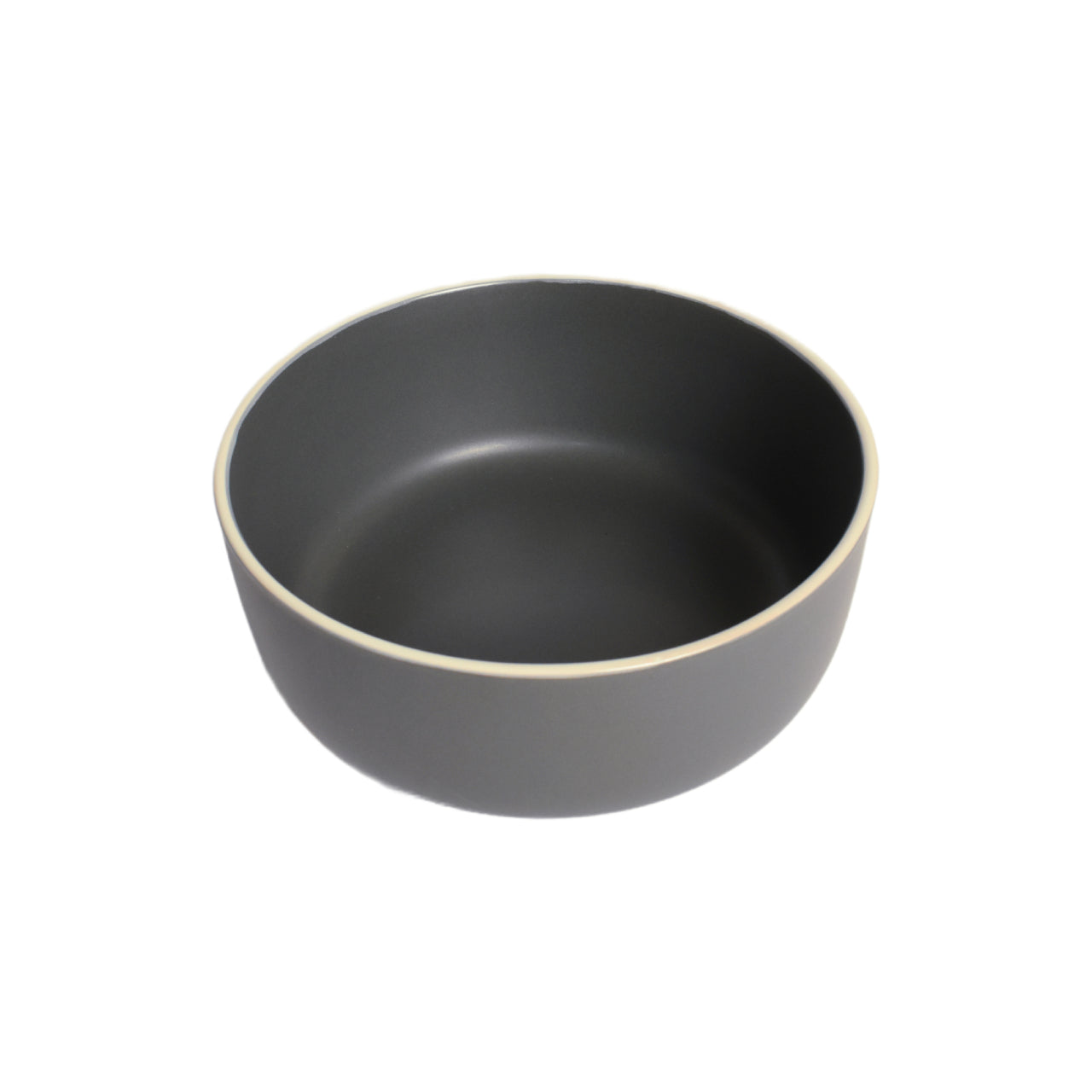 Vajilla De Ceramica Gris Obscuro 16 Piezas 4 Personas Kb-108
