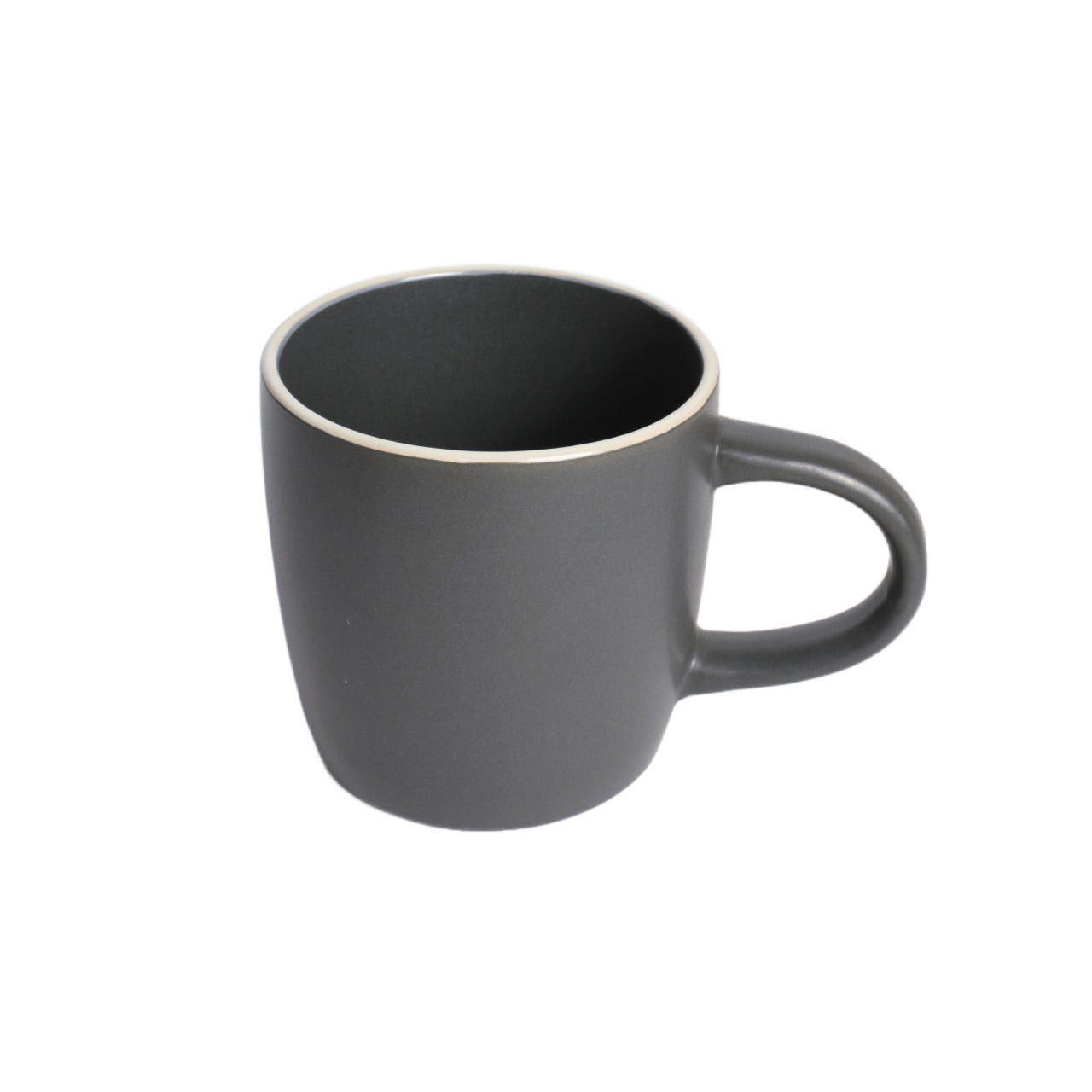 Vajilla De Ceramica Gris Obscuro 16 Piezas 4 Personas Kb-108