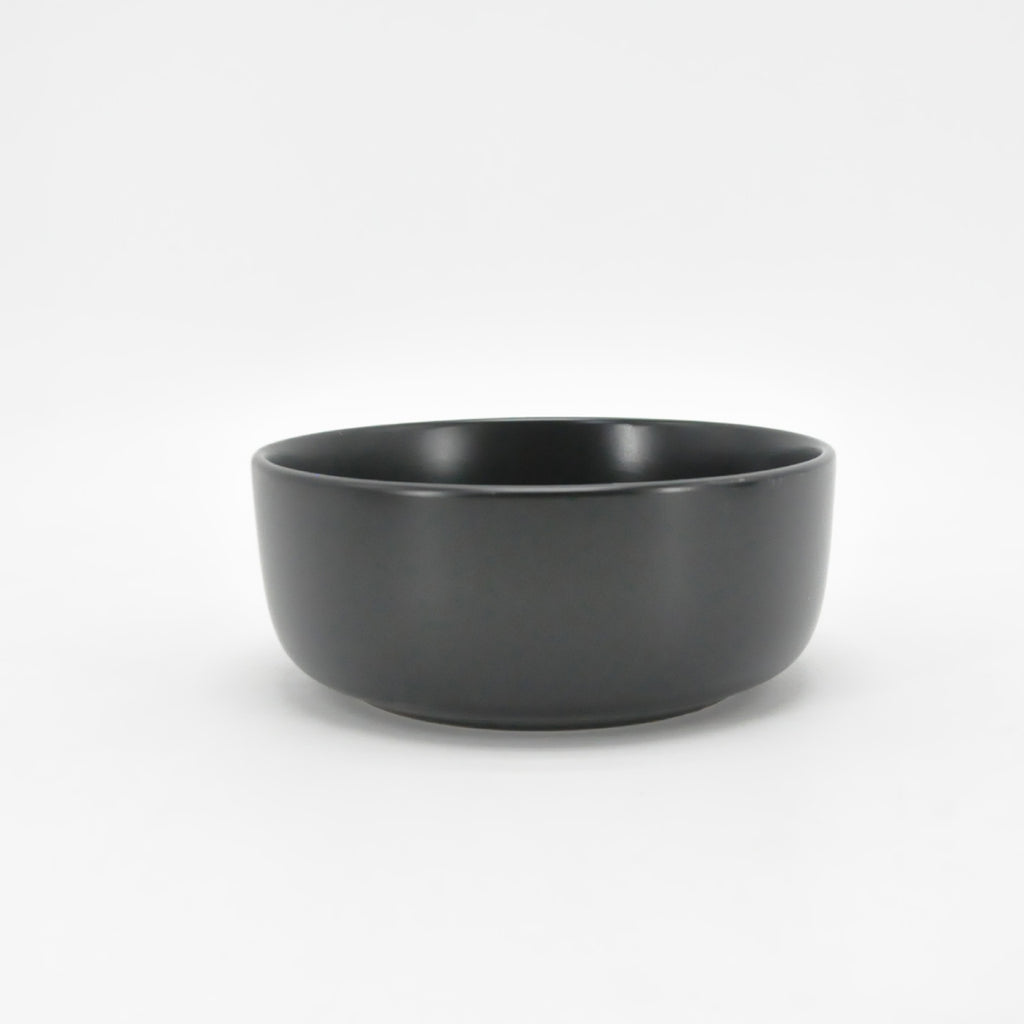 Vajilla De Ceramica Negro 16 Piezas Moderna 4 Personas Kb-28
