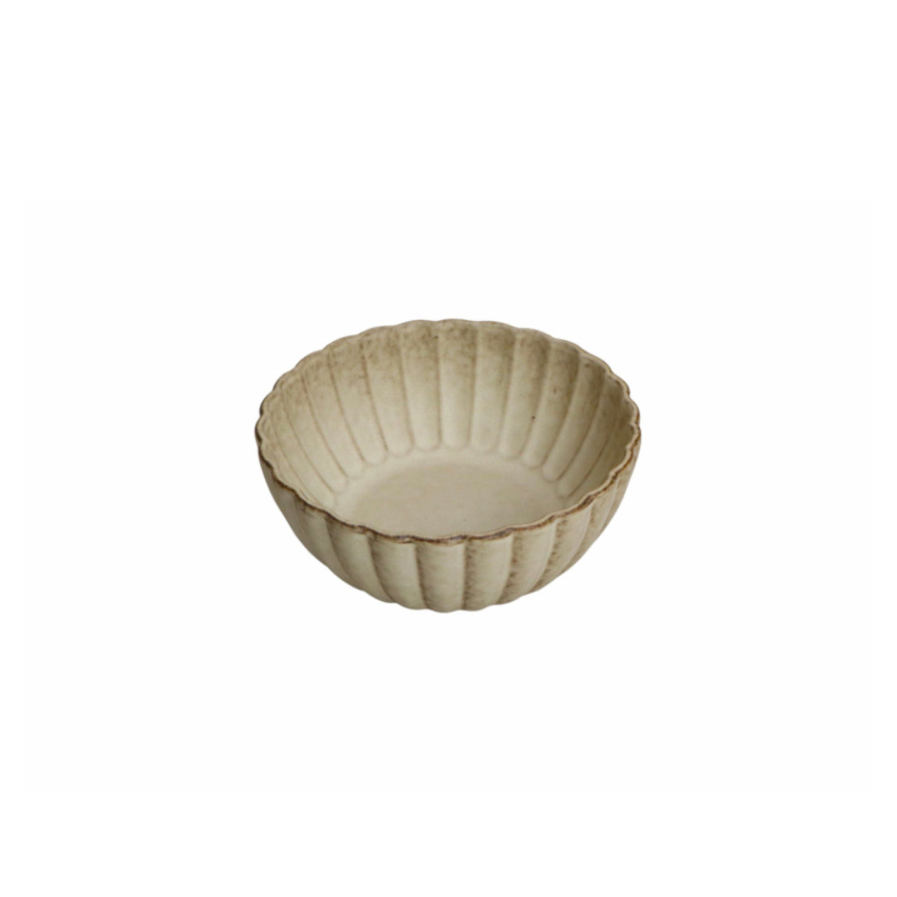 Vajilla De Ceramica 16 Piezas Para 4 Personas Color Arena Moderna