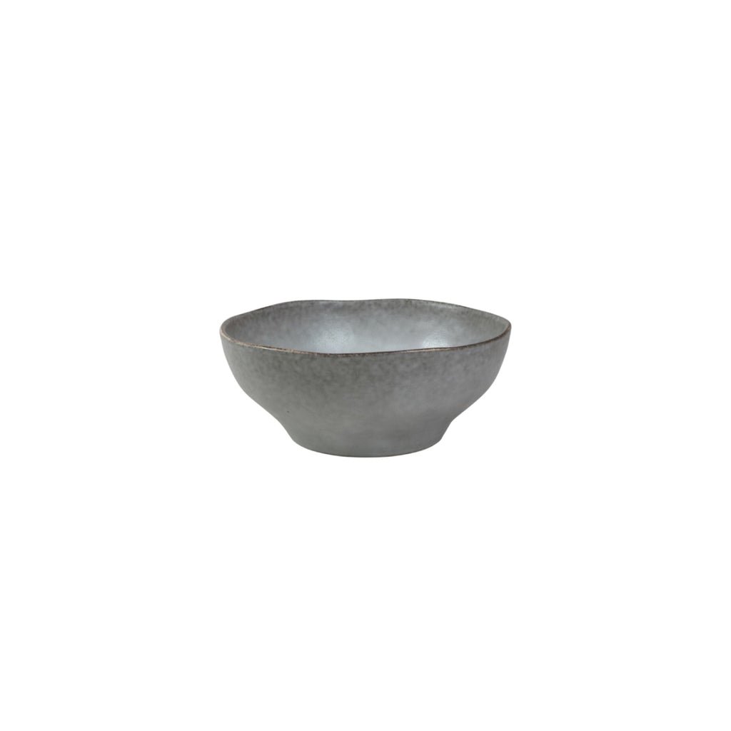 Vajilla De Ceramica 16 Piezas Para 4 Personas Acabo Rustico Gris Claro Rustica