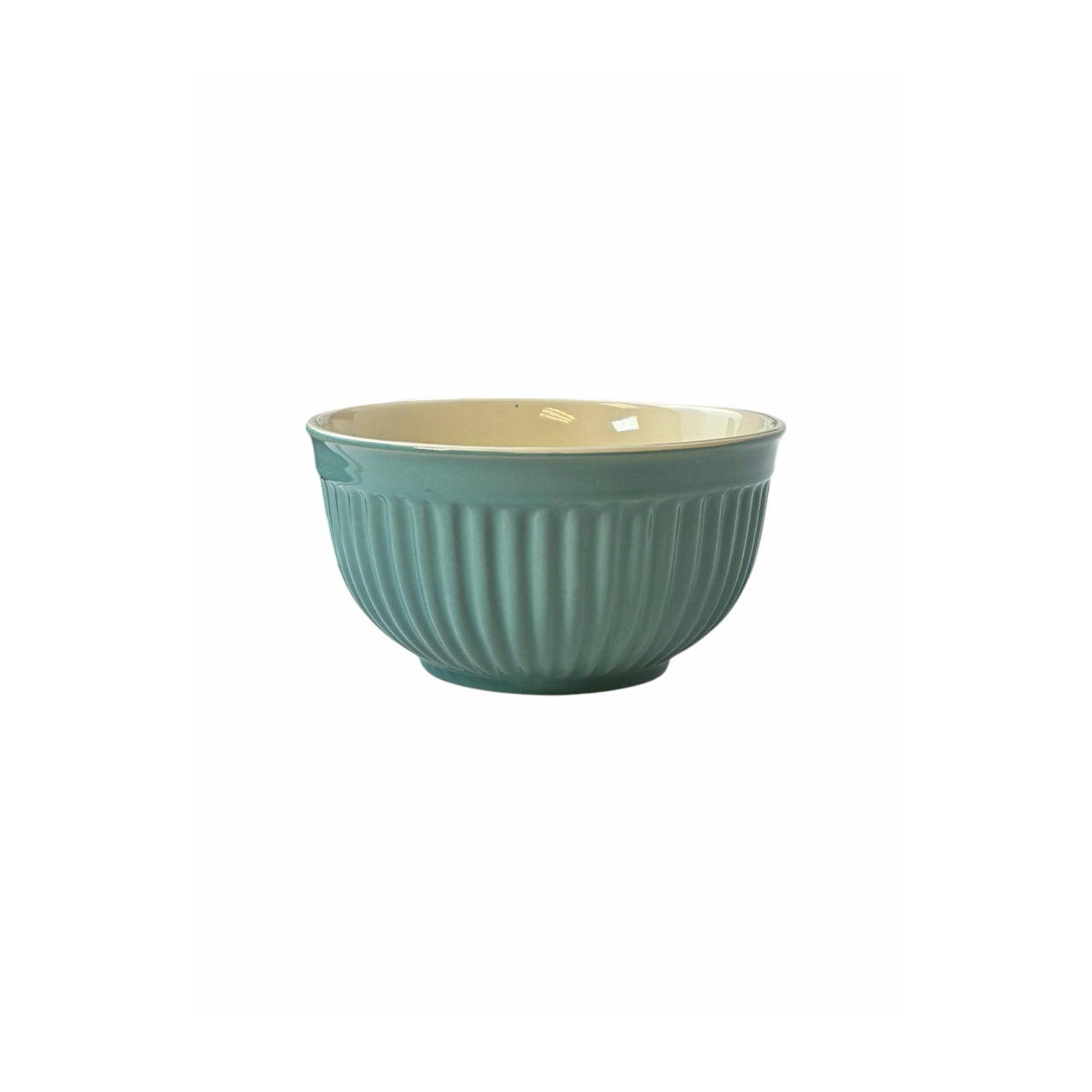 Vajilla De Ceramica Color Glaze Verde Para 4 Personas 16pz Azul Petróleo Texturizado Con Relieve