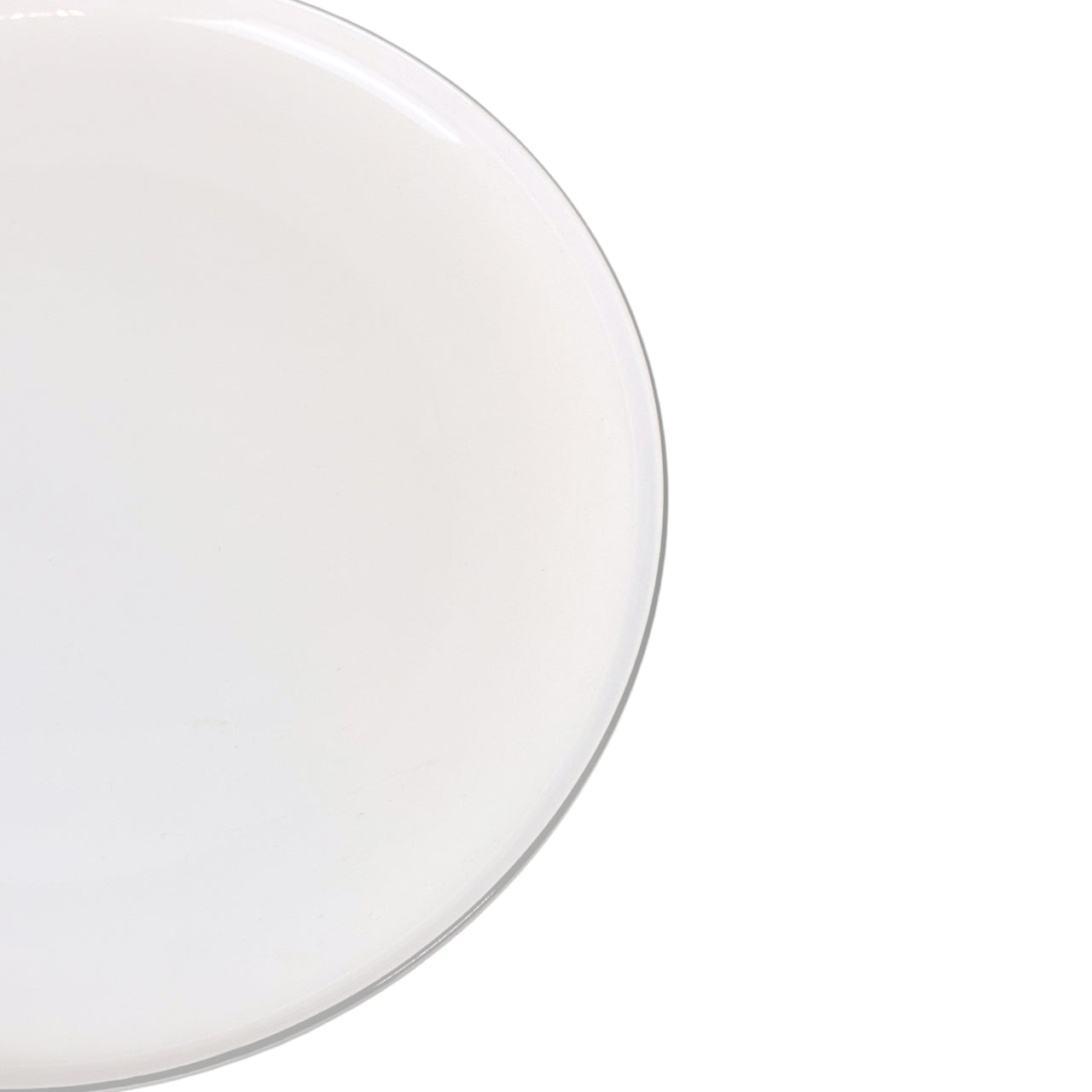 Vajilla De Porcelana Blanca Borde Negro 16pz Para 4 Personas