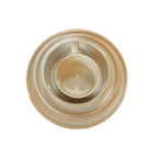 Vajilla De Ceramica Para 4 Personas Color Beige Diseño Lineas