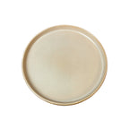 Vajilla De Ceramica Para 4 Personas Color Beige Diseño Lineas