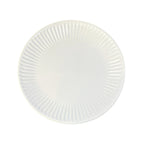 Juego De Vajilla Ceramica Color Blanca Para 4 Personas Con Textura
