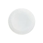 Juego De Vajilla Ceramica Color Blanca Para 4 Personas Con Textura
