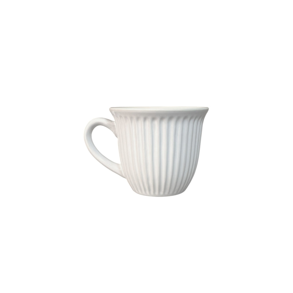 Juego De Vajilla Ceramica Color Blanca Para 4 Personas Con Textura