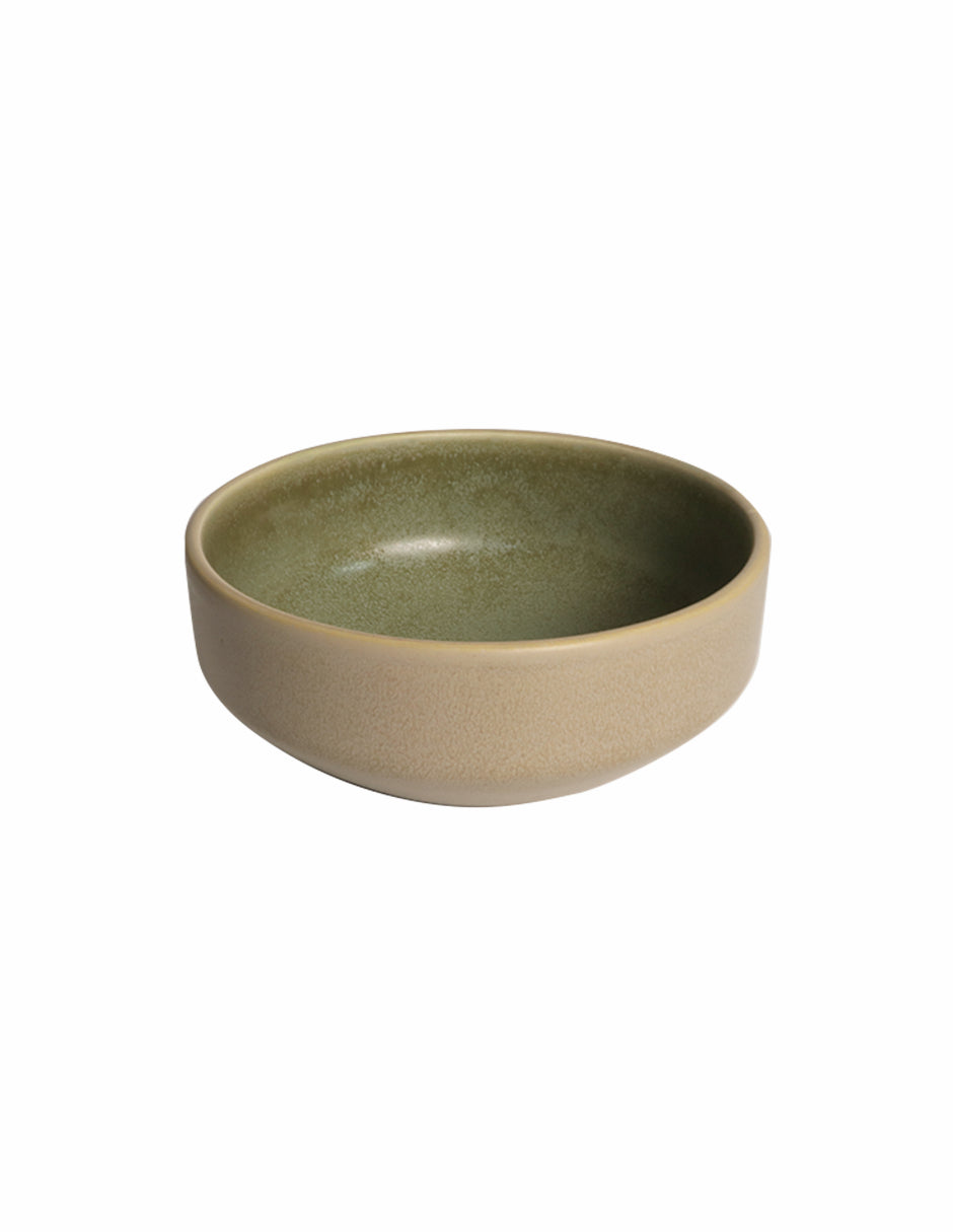 Vajilla De Ceramica Verde Pistache 16 Piezas Para 4 Personas Acabo Moderno