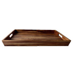 Charola De Servicio Multiusos Madera Acacia 46x33x5cm Sw-05