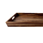 Charola De Servicio Multiusos Madera Acacia 46x33x5cm Sw-05